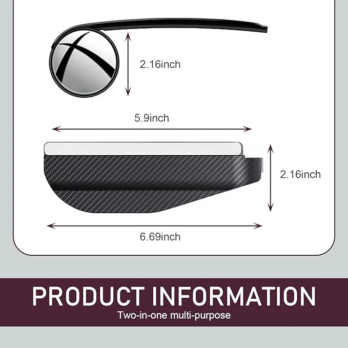 2-in-1 Car Rearview Mirror Accessory - Image 6