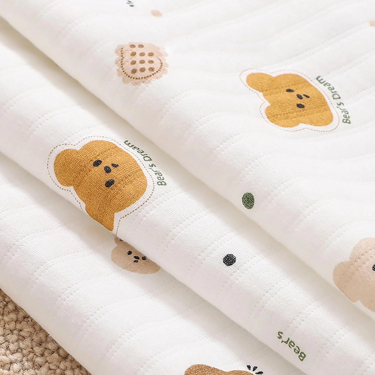 Baby Fitted Crib Sheet & Mattress Protector - Image 4