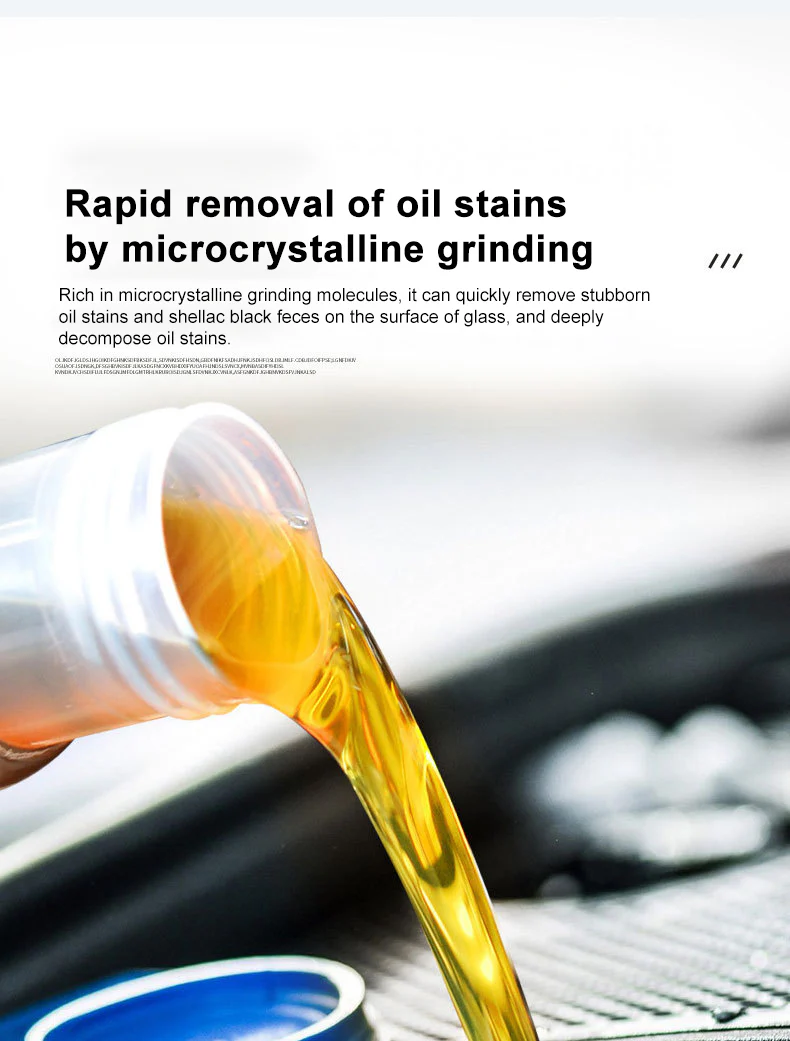 Car Glass Cleaner Stubborn Oil - Image 3