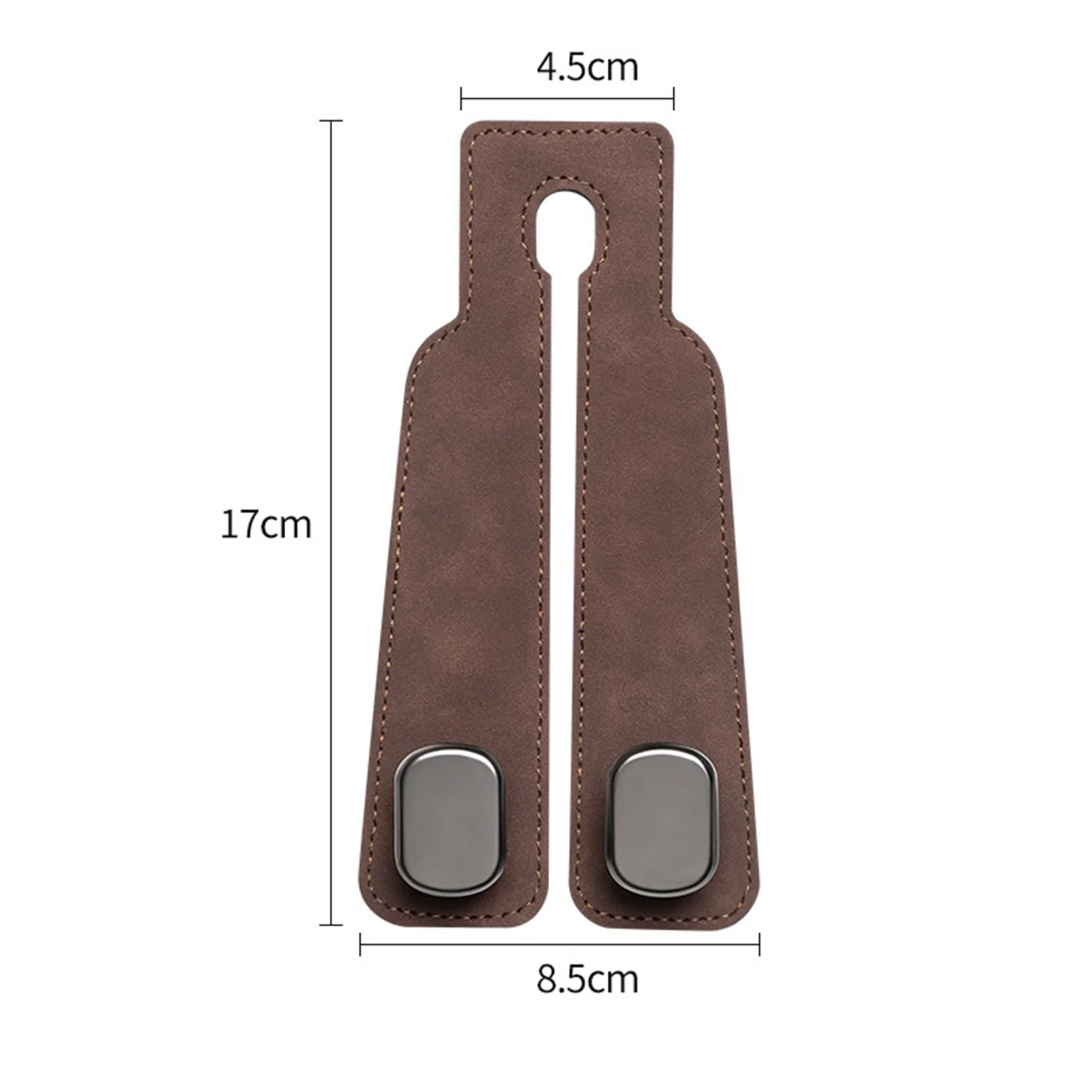 Car Seat Back Leather Double Hook - Image 5