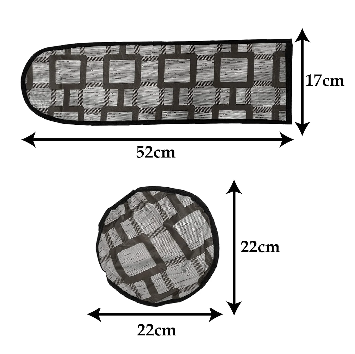 4Pcs Dust Proof Three Blade Ceiling Fan Cover - Image 6