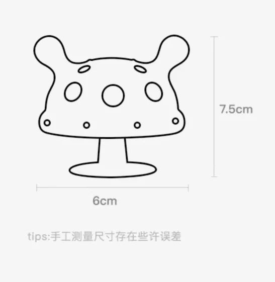 Silicone Mushroom Nipple Baby Chew Teether - Image 6