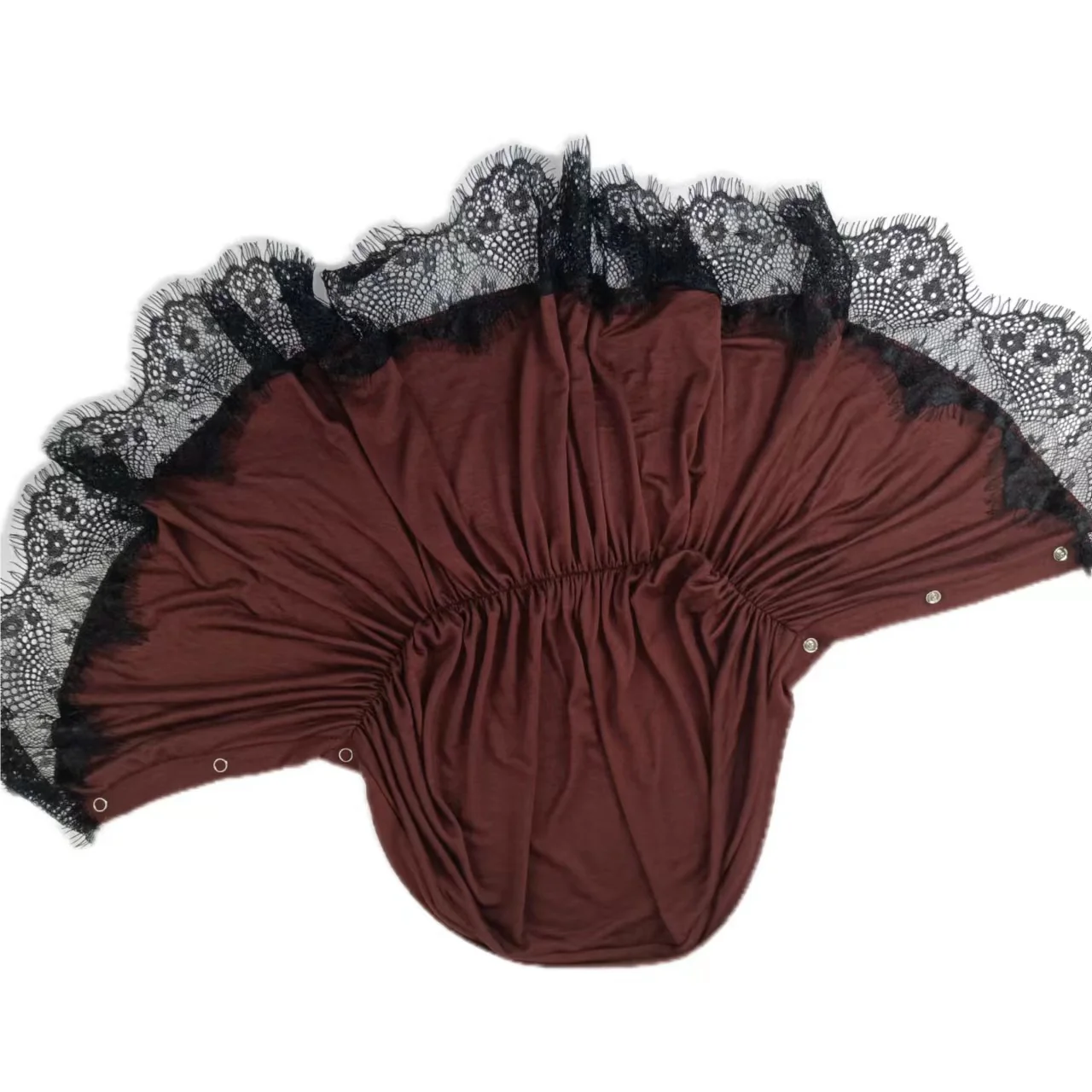 Elegant Lace Collar Hijab Cap - Image 6